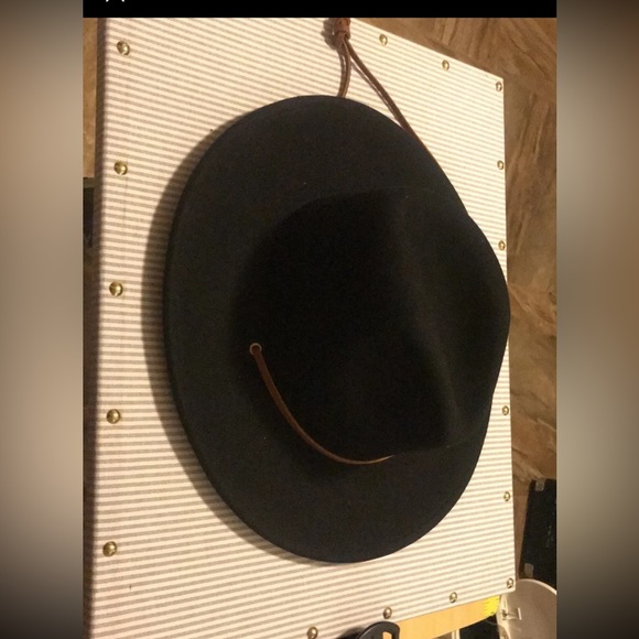 Brixton Men's Field Wide Brim Felt Fedora Hat size M - Picture 9 of 12